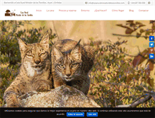 Tablet Screenshot of casaruralmiradordelostomillos.com